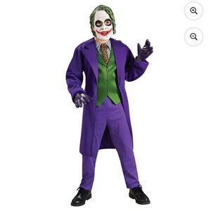 Kids Joker Costume - Purple and Green